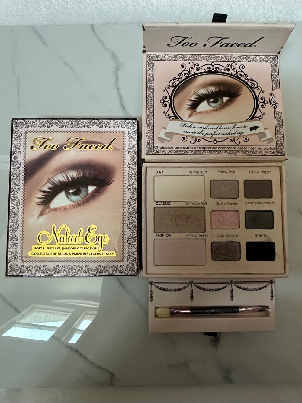 Too Faced Naked Eye Eyeshadow Palette - Nude, Brown, Pink & Gold Shades